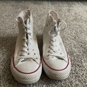 White high top converse